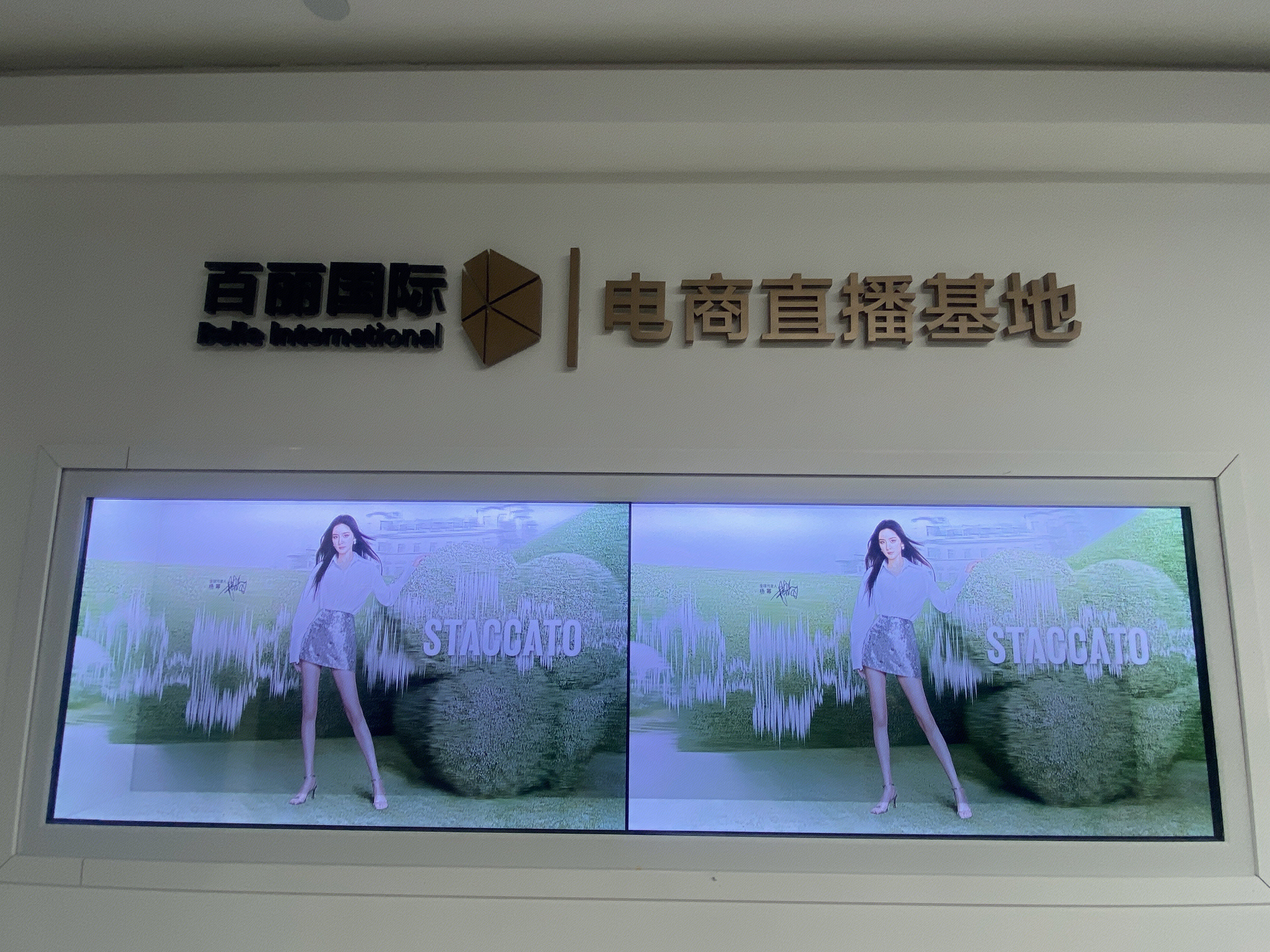 百丽国际 思加图 STACCATO 电商直播基地