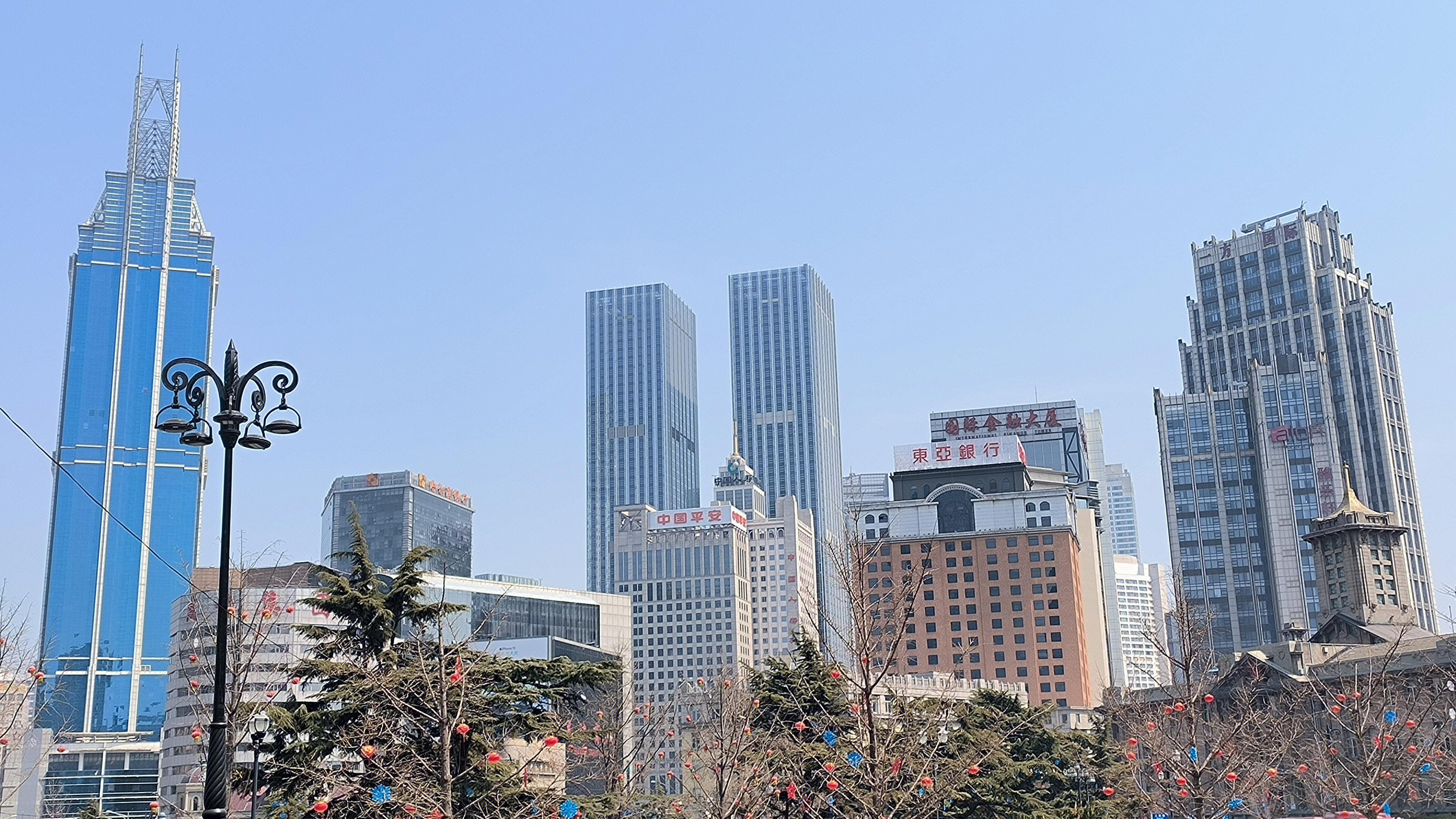 建筑物 中国平安 东亚银行 国际金融大厦