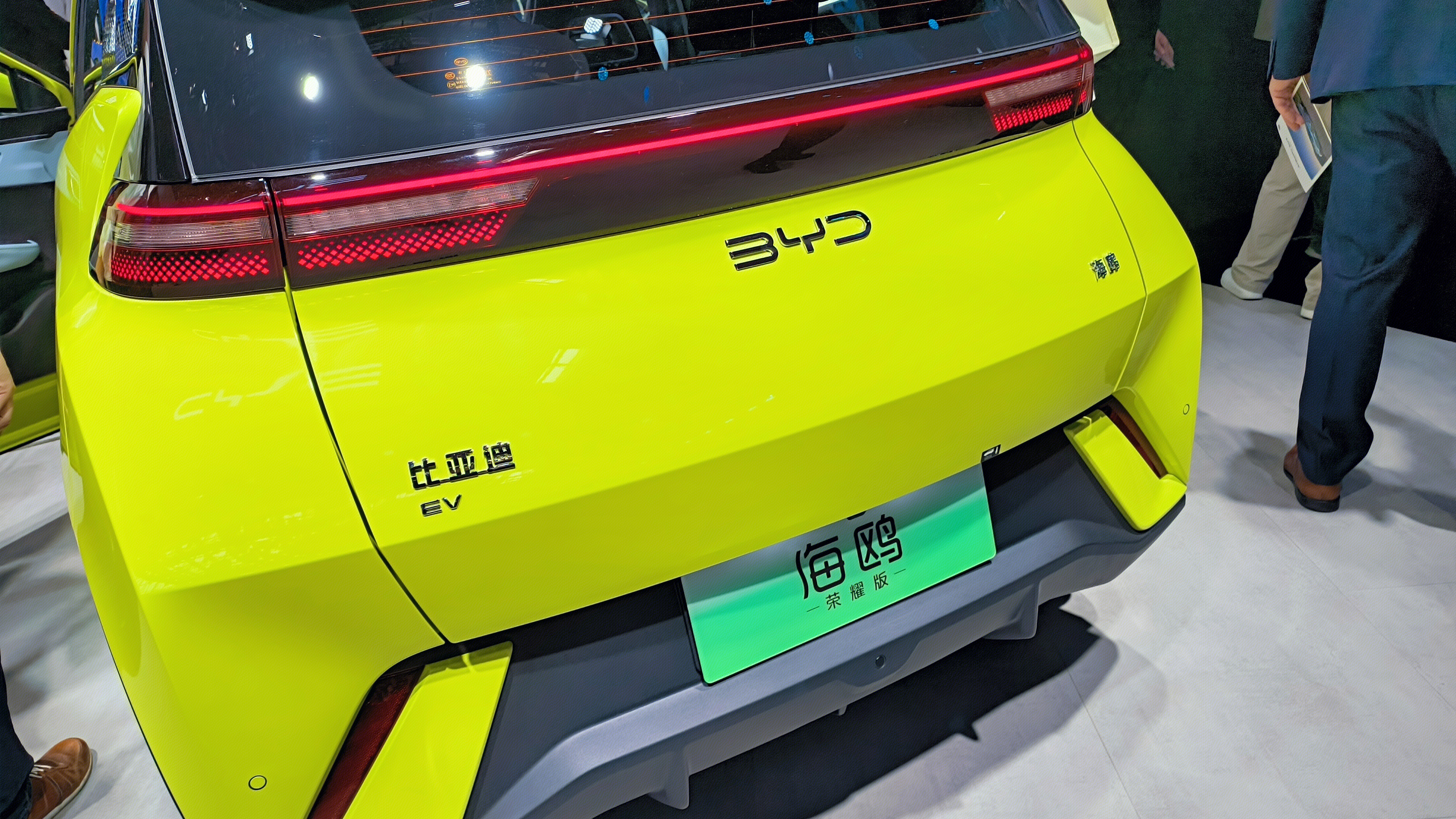 BYD 比亚迪汽车 比亚迪车展  比亚迪海鸥荣耀版