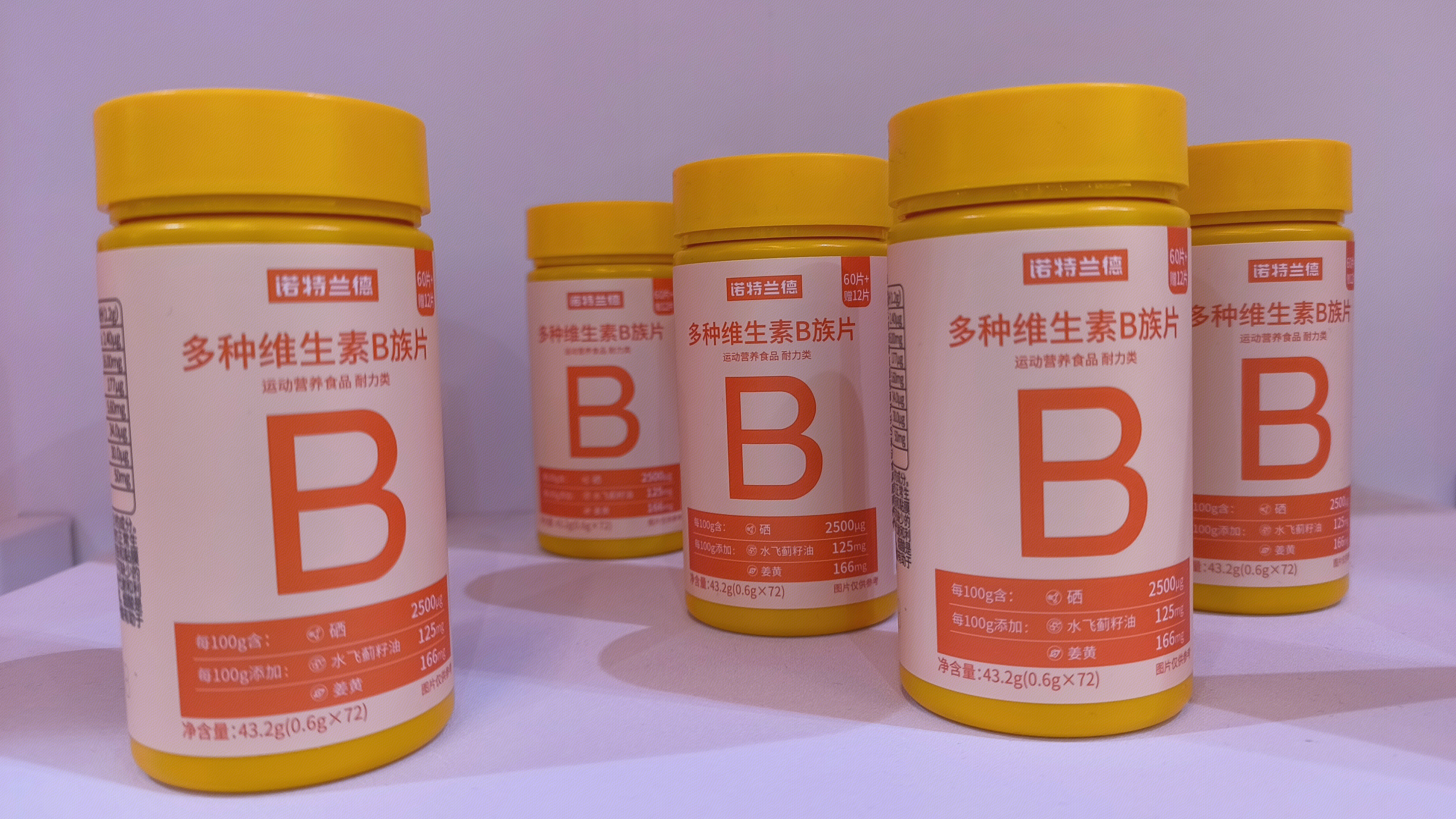 诺特兰德 多种维生素B族片 保健品