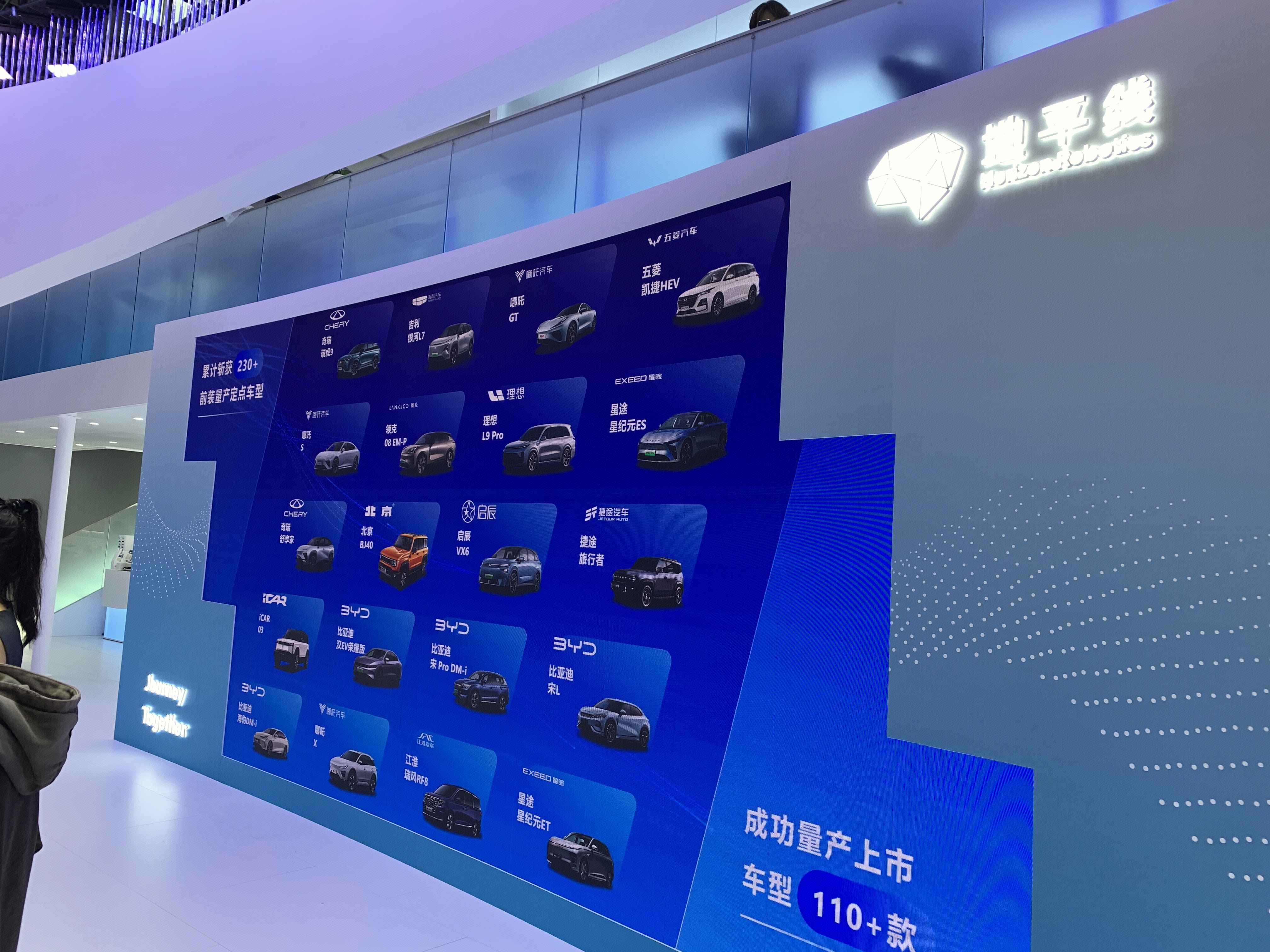北京国际汽车展览会  地平线 Horizon Robotics 智能驾驶合作品牌