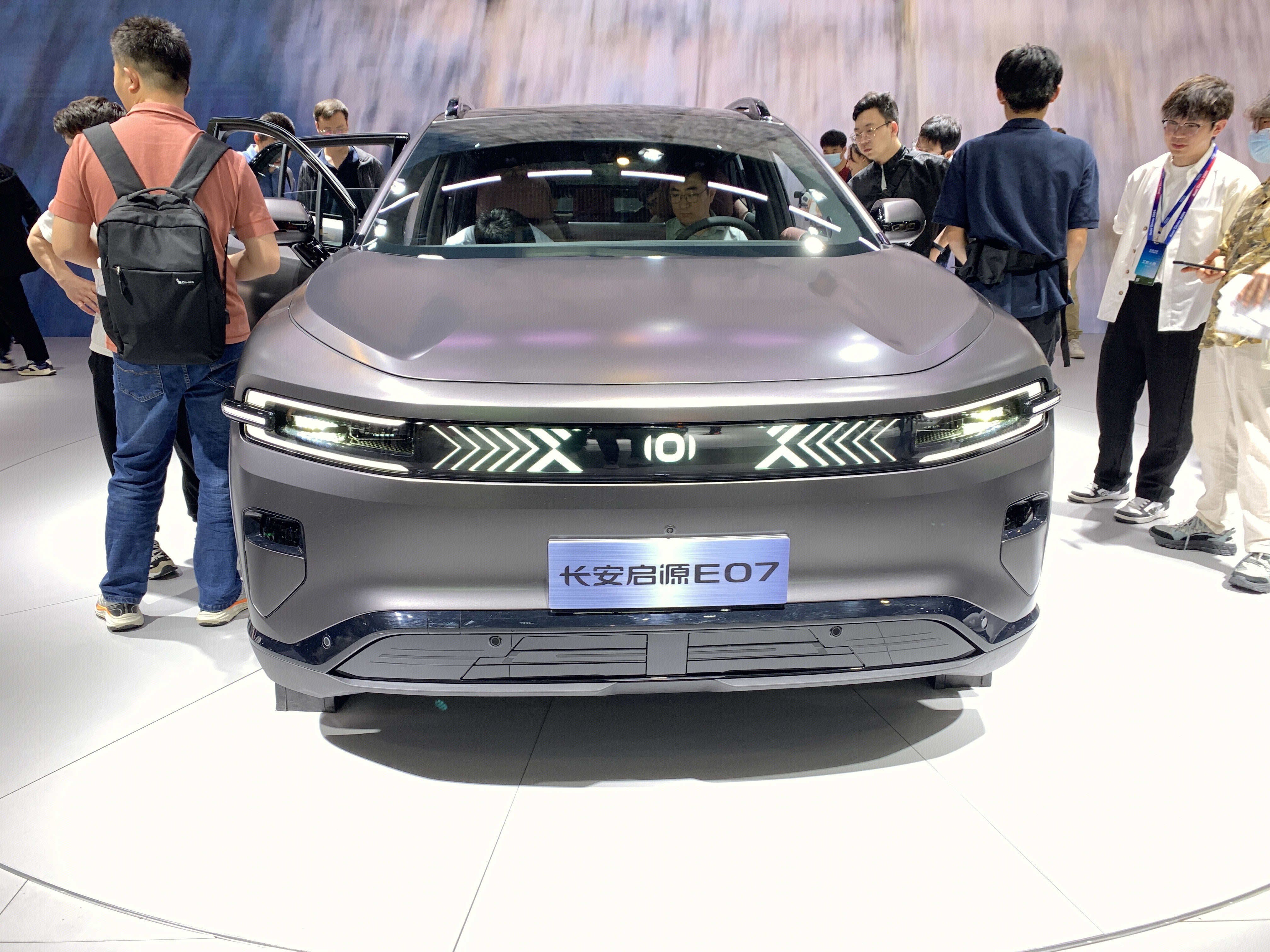 长安汽车 长安集团 CHANGAN 长安启源E07 汽车展
