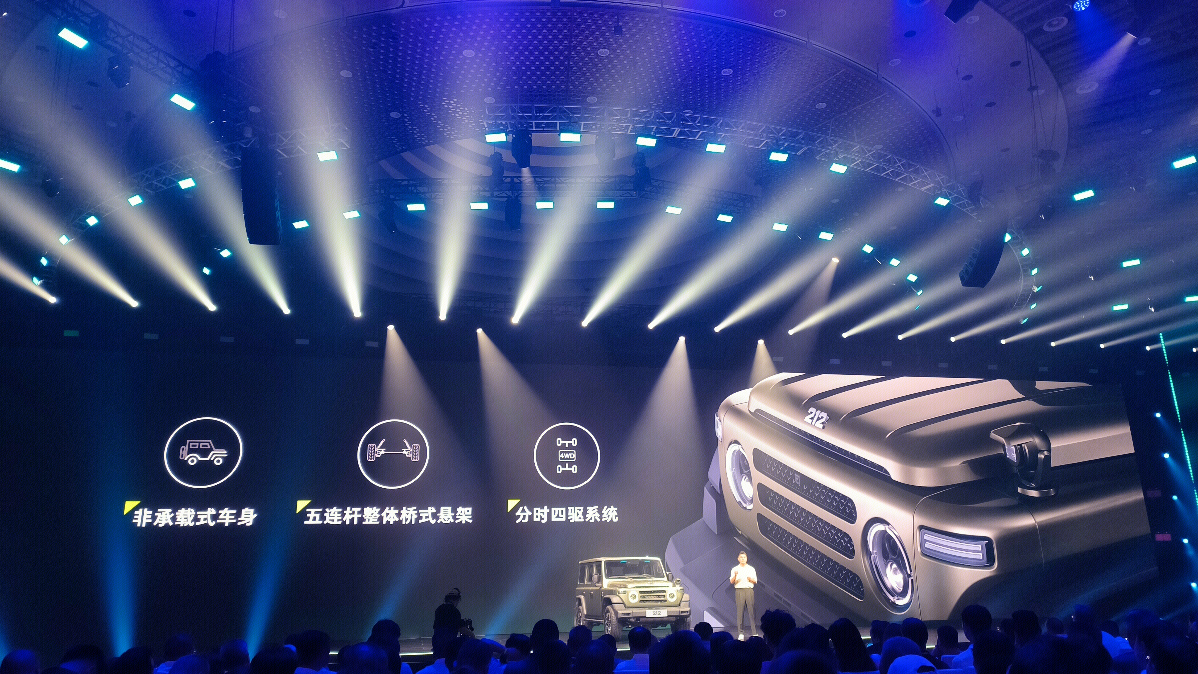 北京汽车制造厂 212越野车品牌发布会
