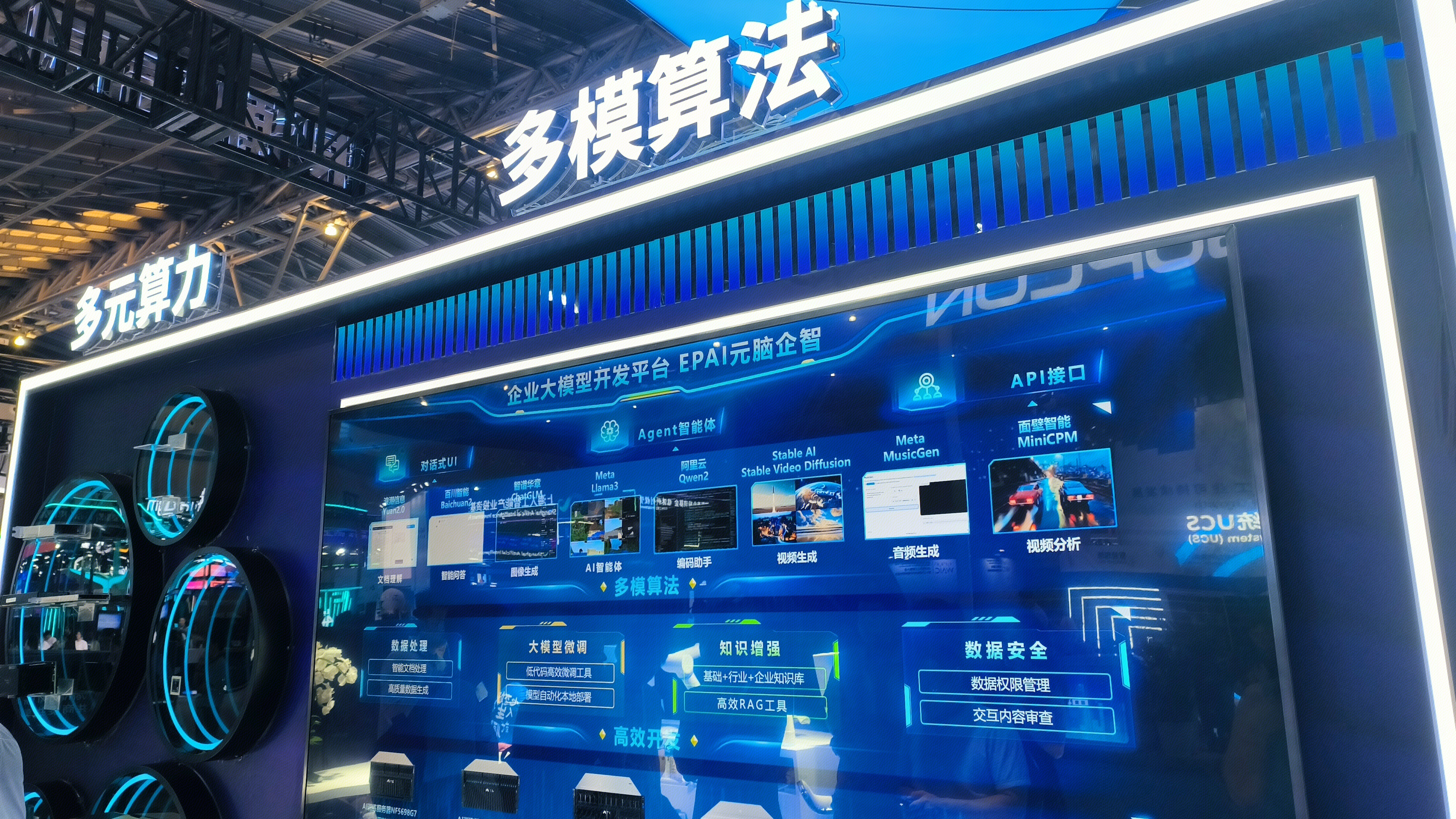 云脑 浪潮信息 多元算力 多模算法 企业大模型开发平台 AI大模型
