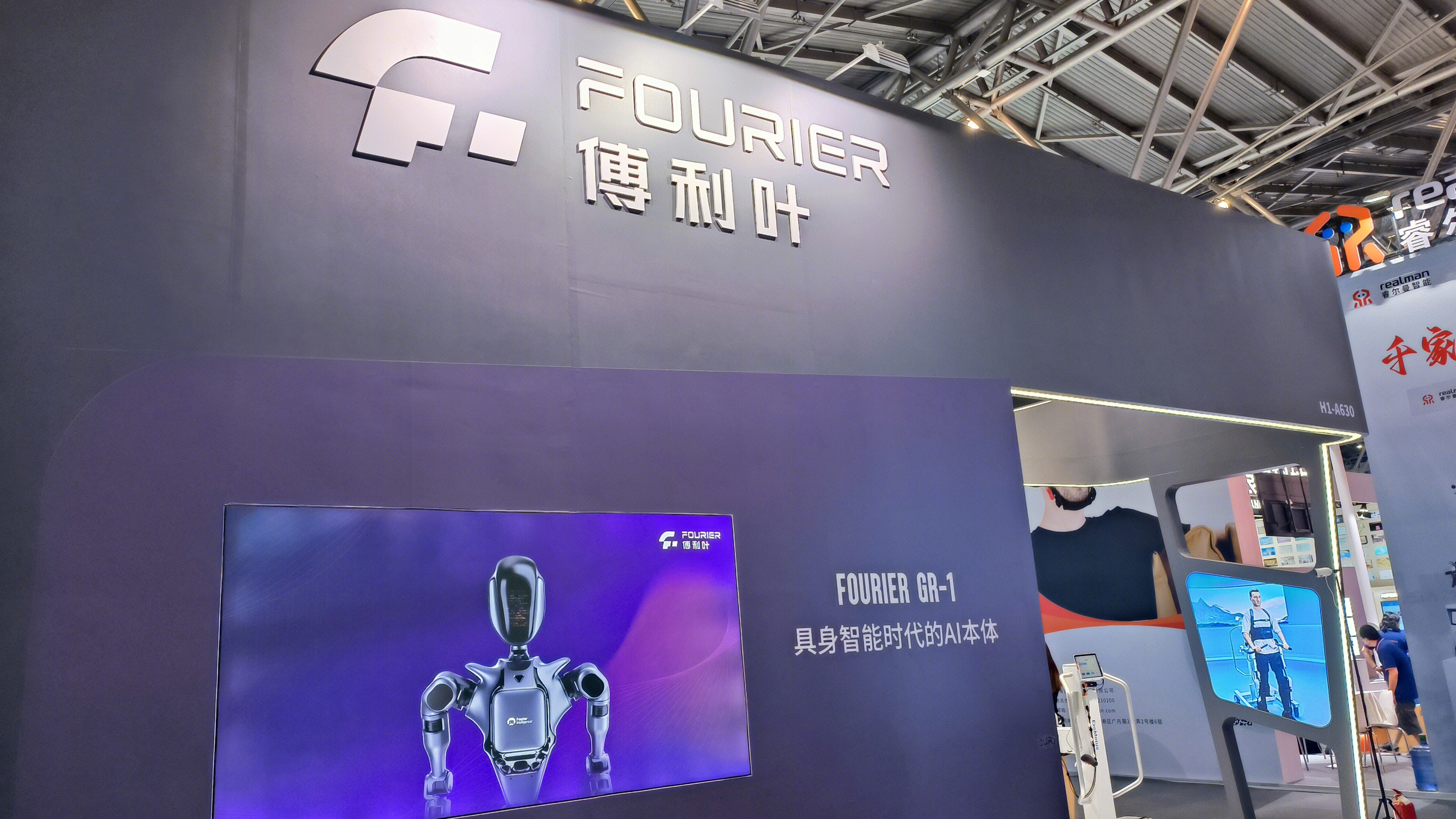 FOURIER 傅利叶 傅立叶机器人 人形机器人 大模型机器人