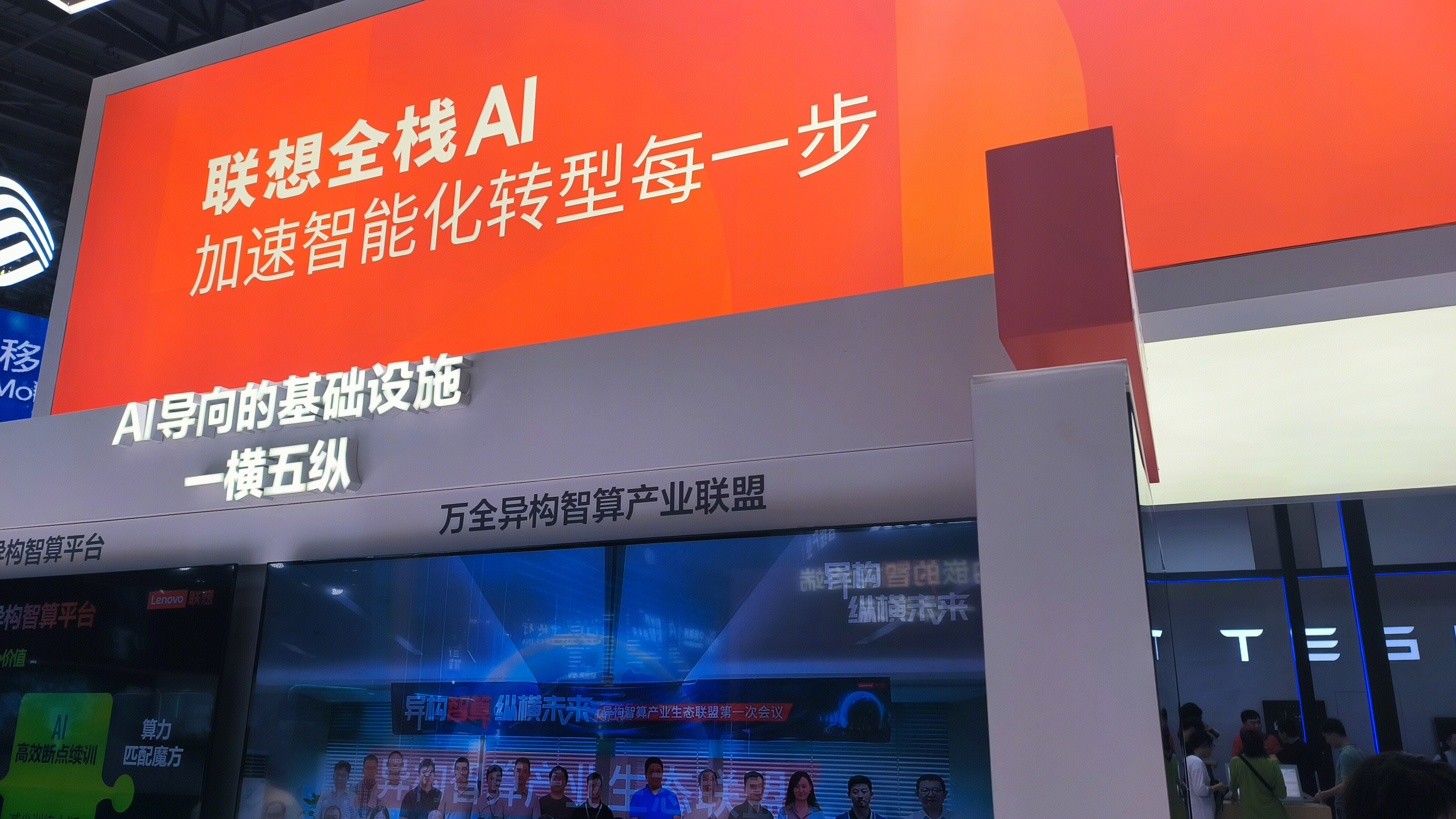 联想 Lenovo 一横五纵 AI 智算平台