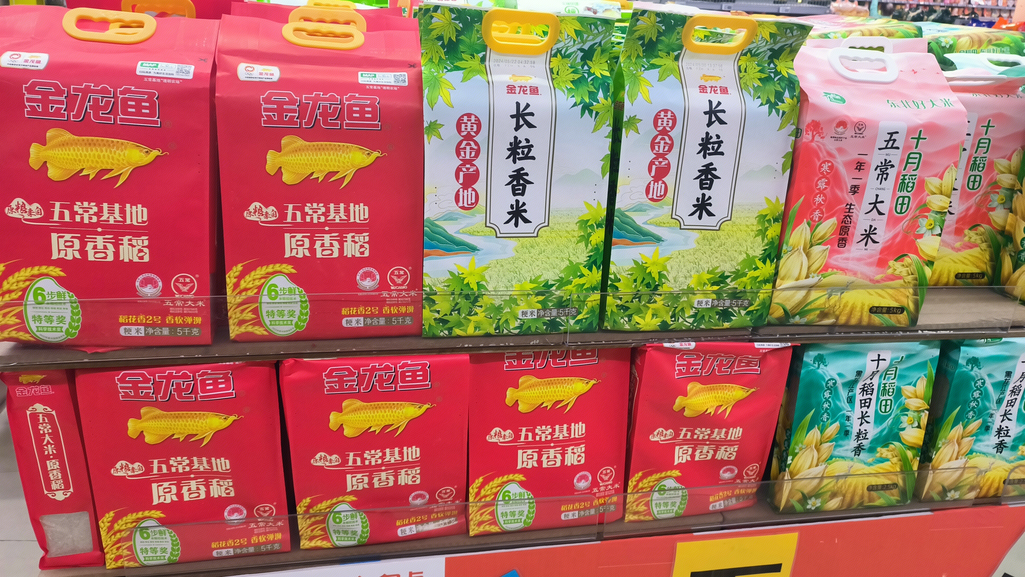 金龙鱼 五常大米 长粒香米 大米 粮食
