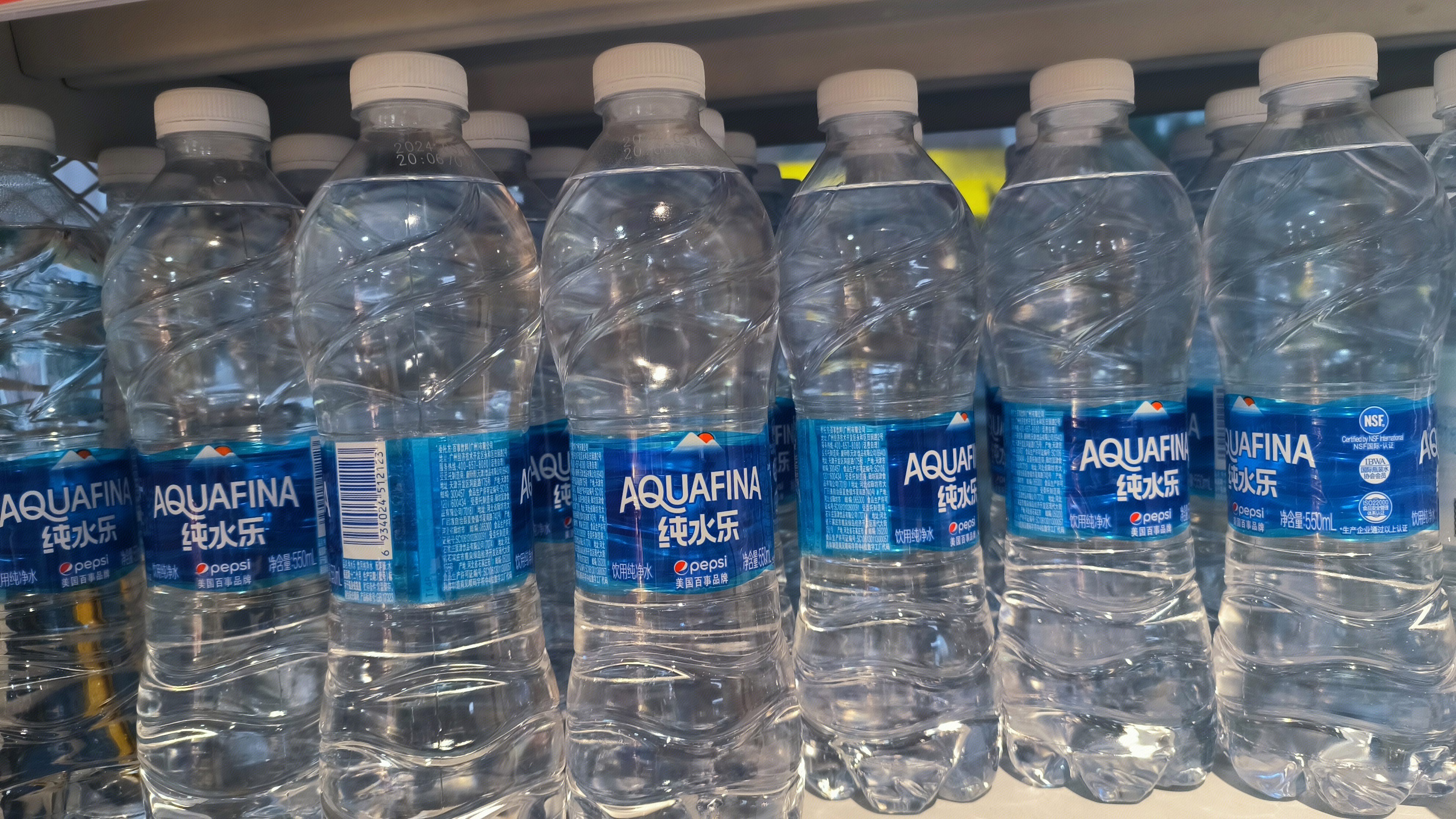 纯水乐 AQUQFINA 美国百事品牌 pepsi 纯净水 饮用水 瓶装水