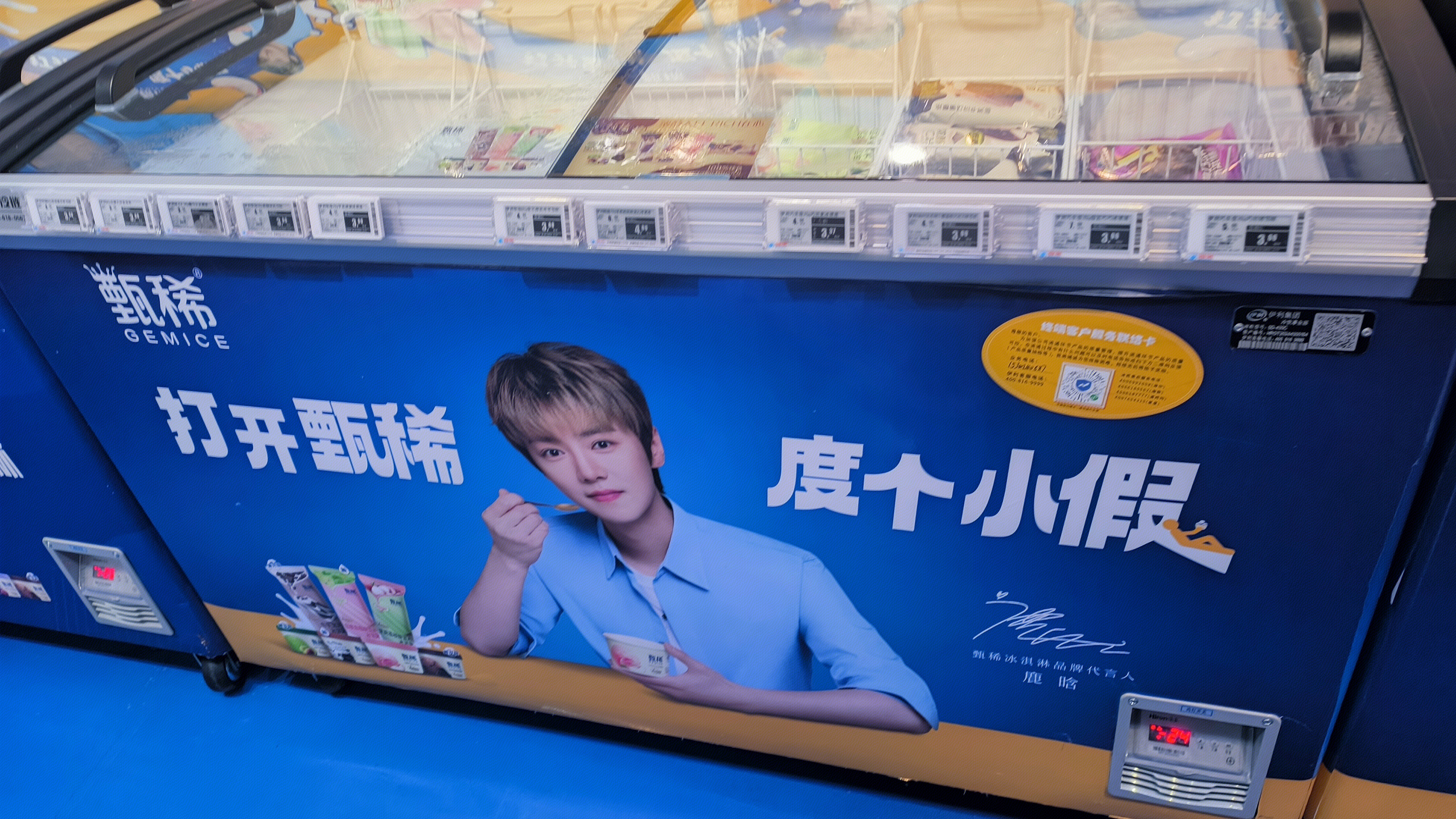 甄稀 GEMICE 甄稀冰淇淋 雪糕 冰柜