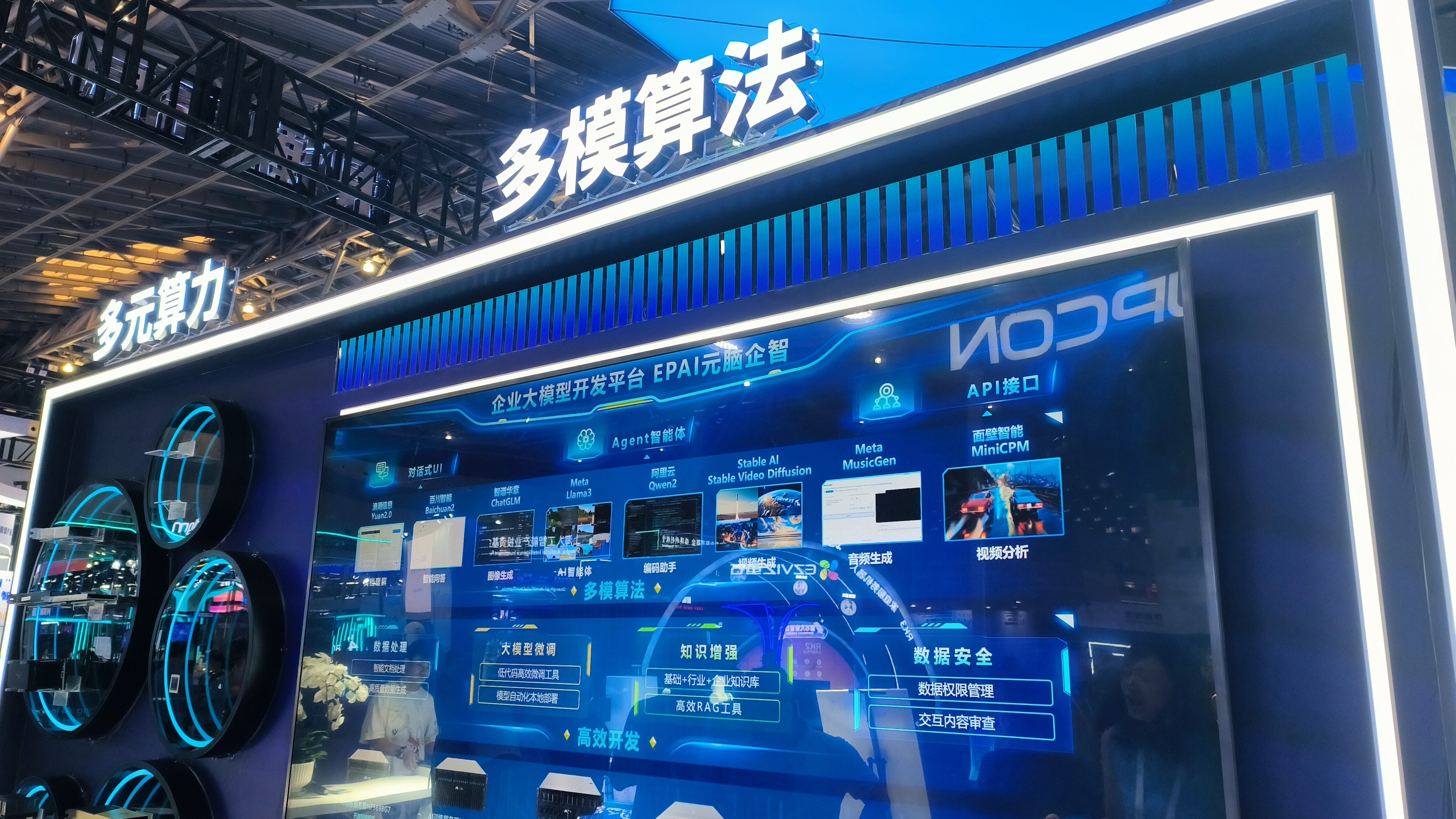 云脑 浪潮信息 多元算力 多模算法 企业大模型开发平台 AI大模型