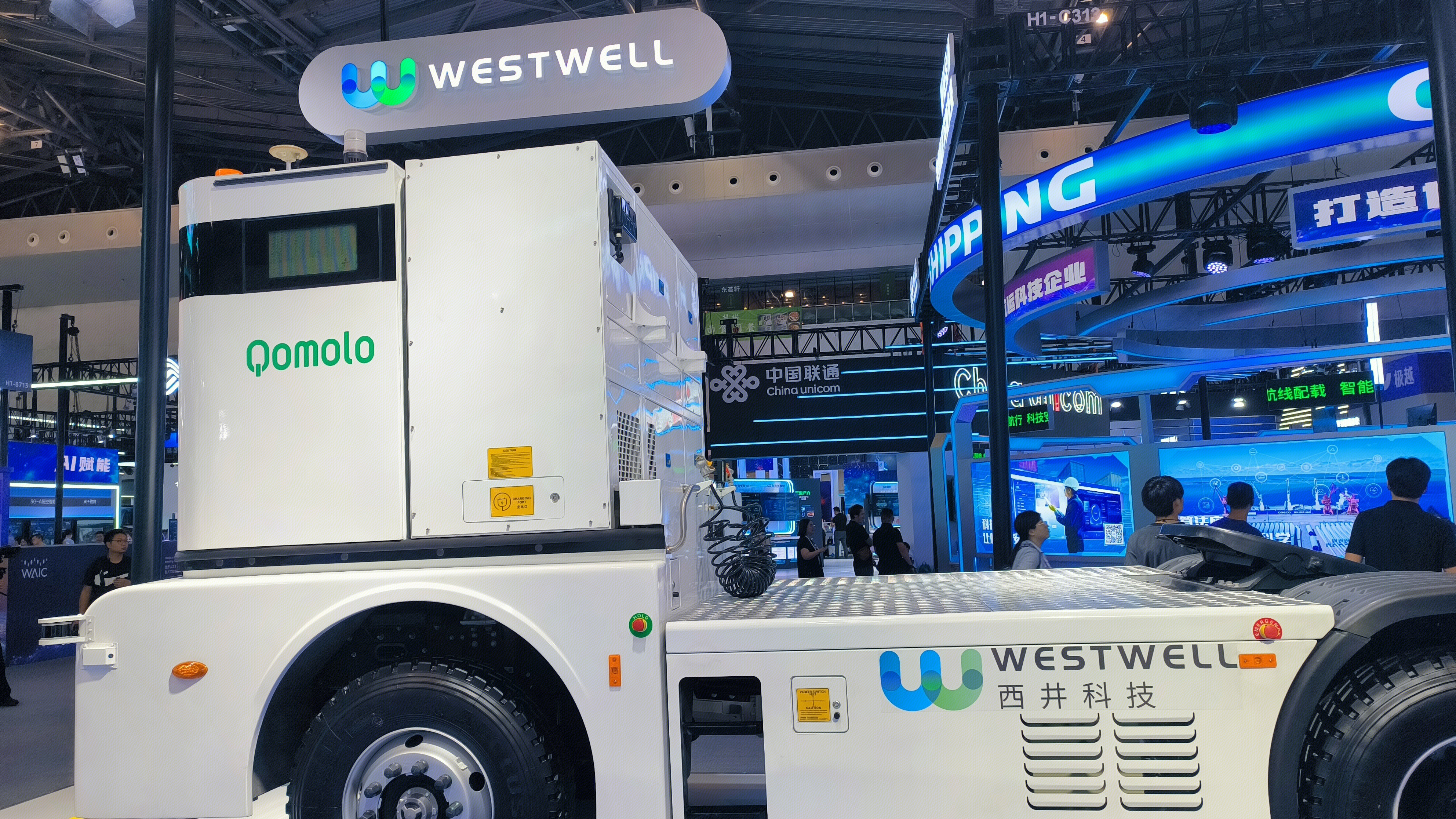 西井科技 WESTWELL 智能驾驶 Qomolo 全时无人驾驶新能源商用车
