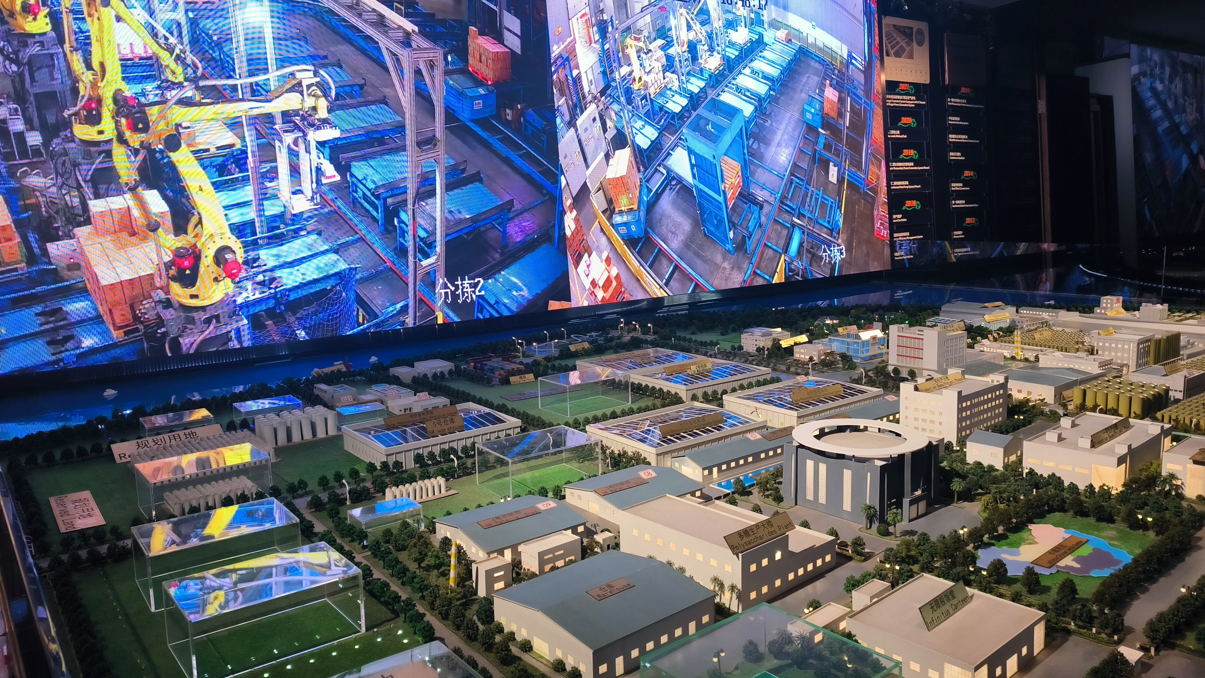 李锦记 中式酱料品牌 李锦记产业园区模型