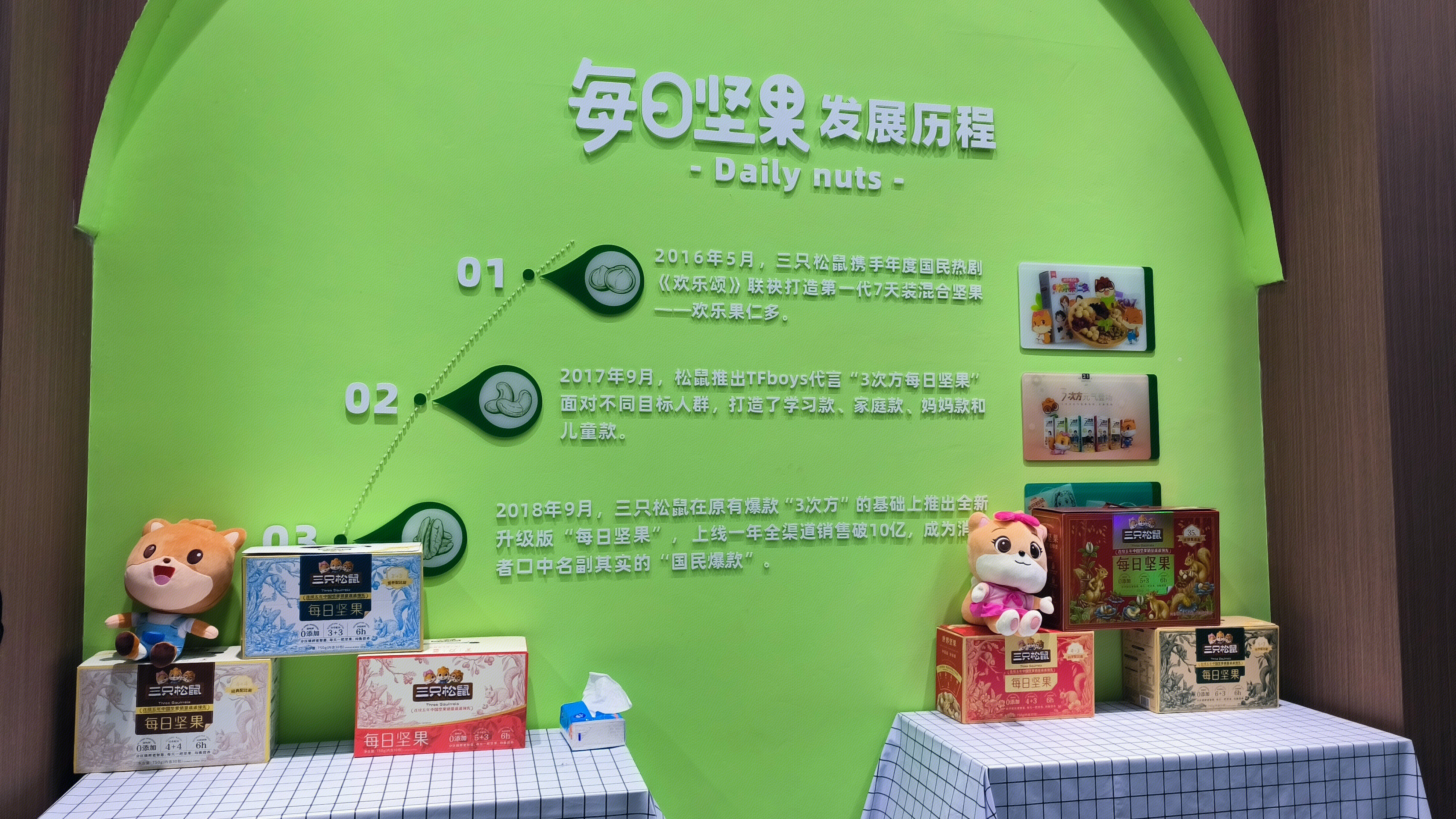 每日坚果 三只松鼠 休闲零食 每日坚果大礼包 每日坚果发展历程