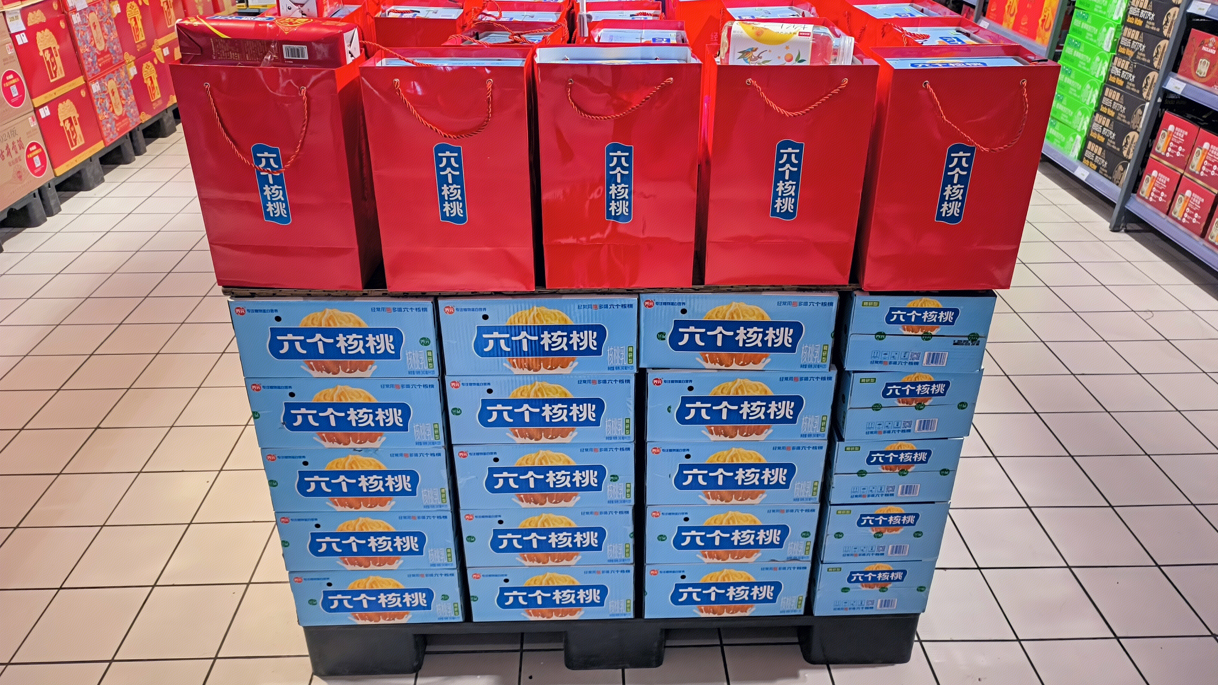 六个核桃 乳制品 核桃乳 植物蛋白饮品 饮料