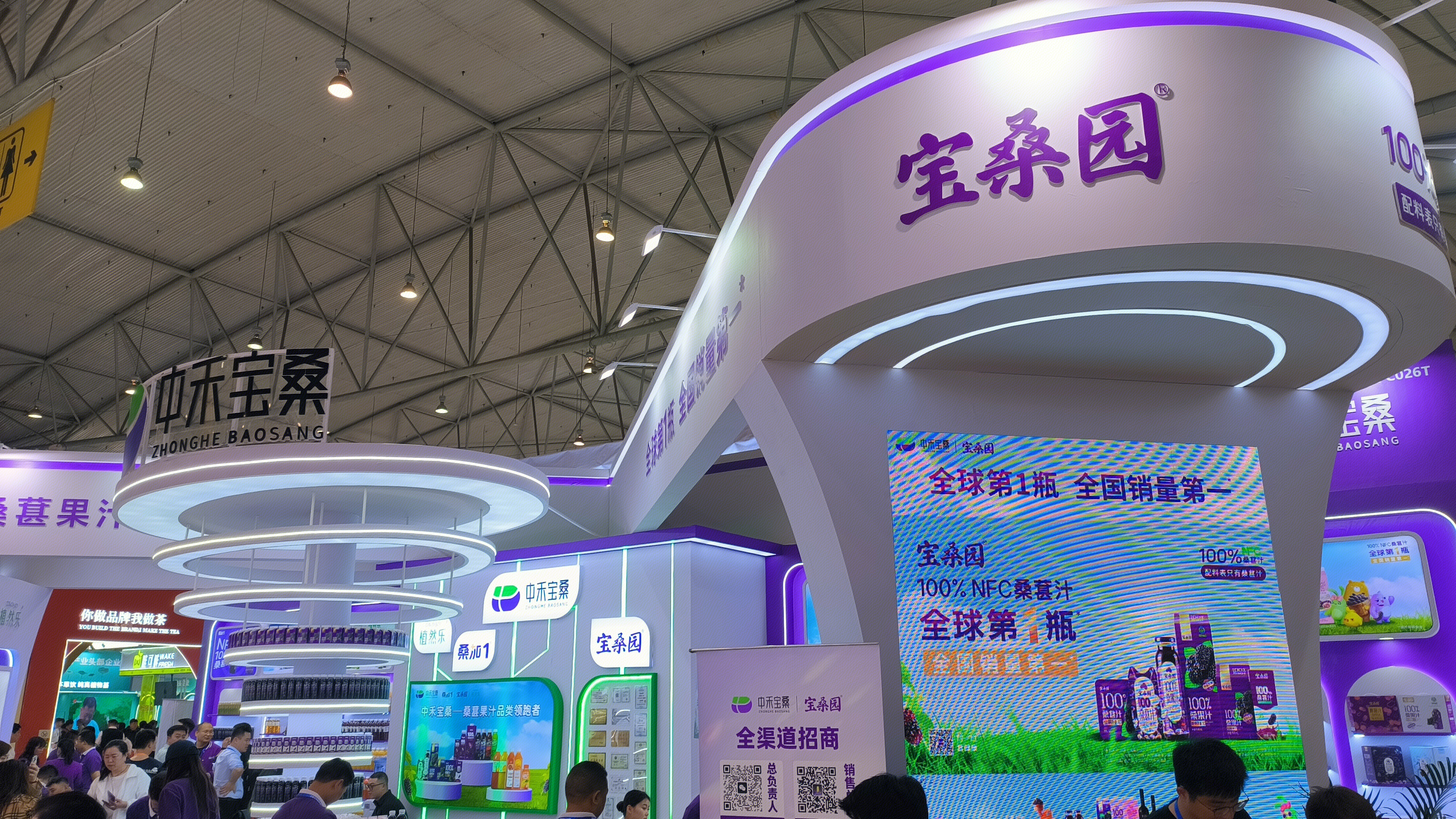 中禾宝桑生物科技有限公司 桑加1 宝桑园 桑甚汁 果汁 饮料 饮品 桑葚复合果汁