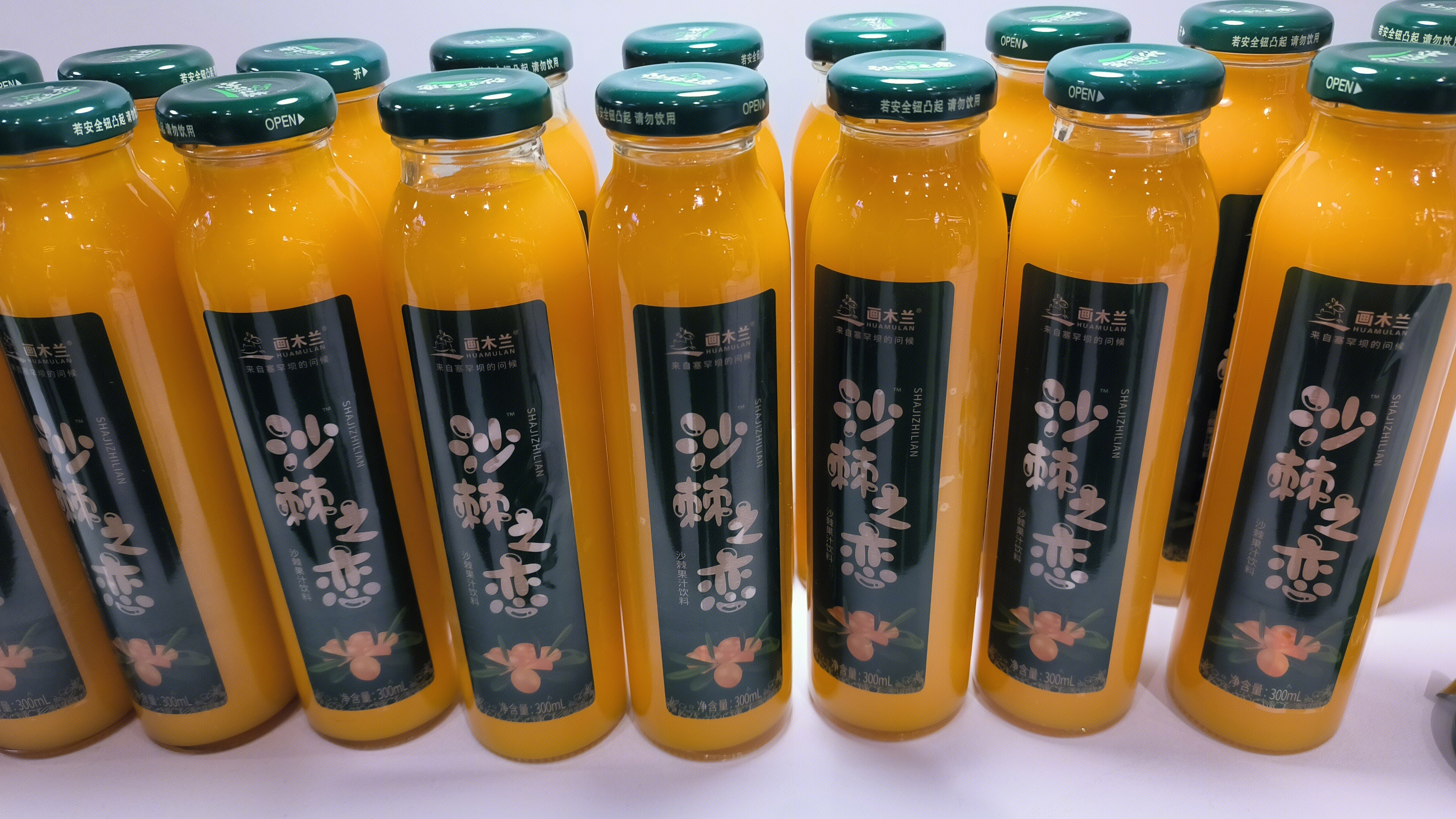 画木兰 沙棘汁 饮品 果汁 饮料