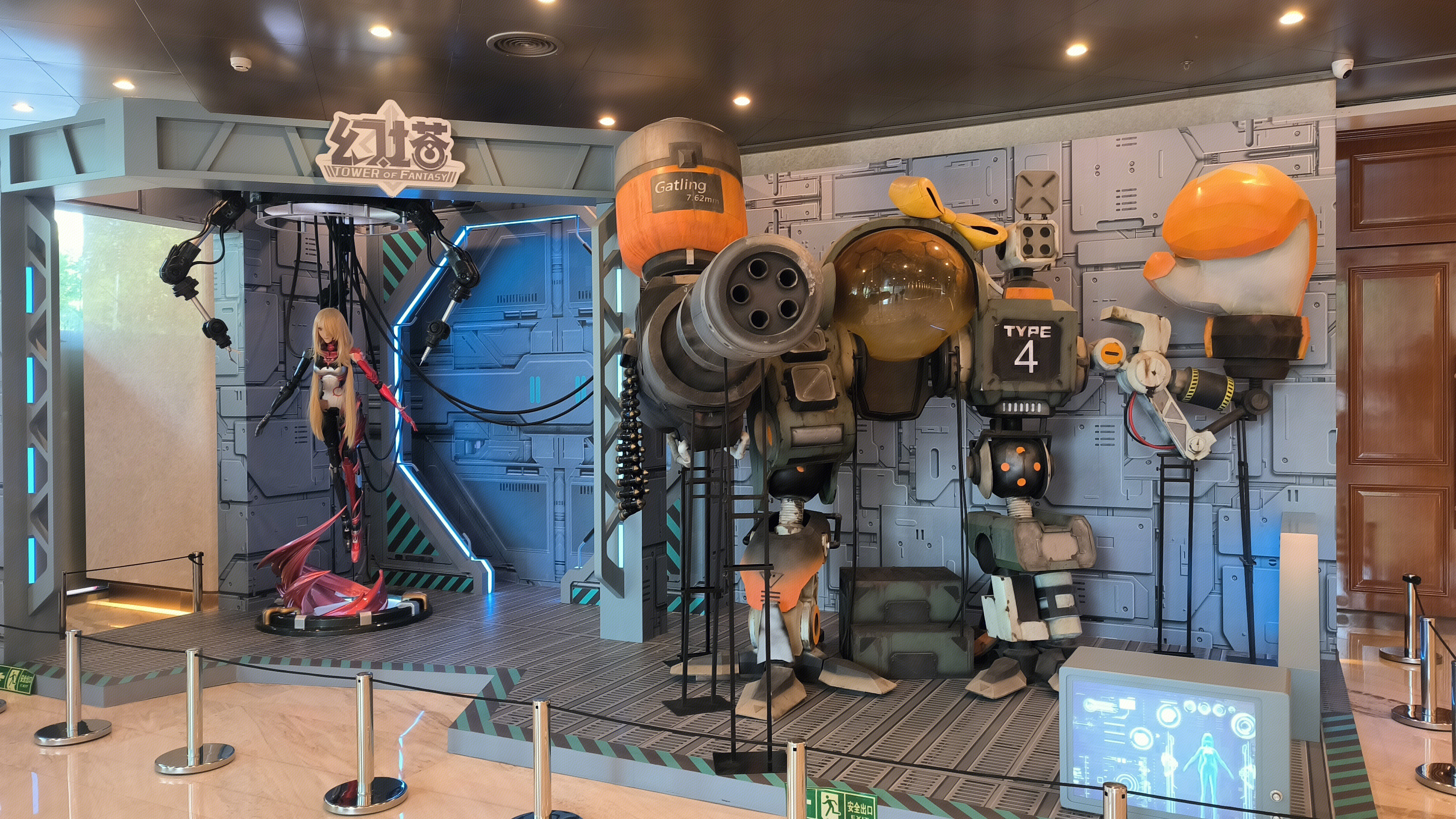 幻塔 开放世界手游 完美世界游戏 《幻塔》手游场景模型