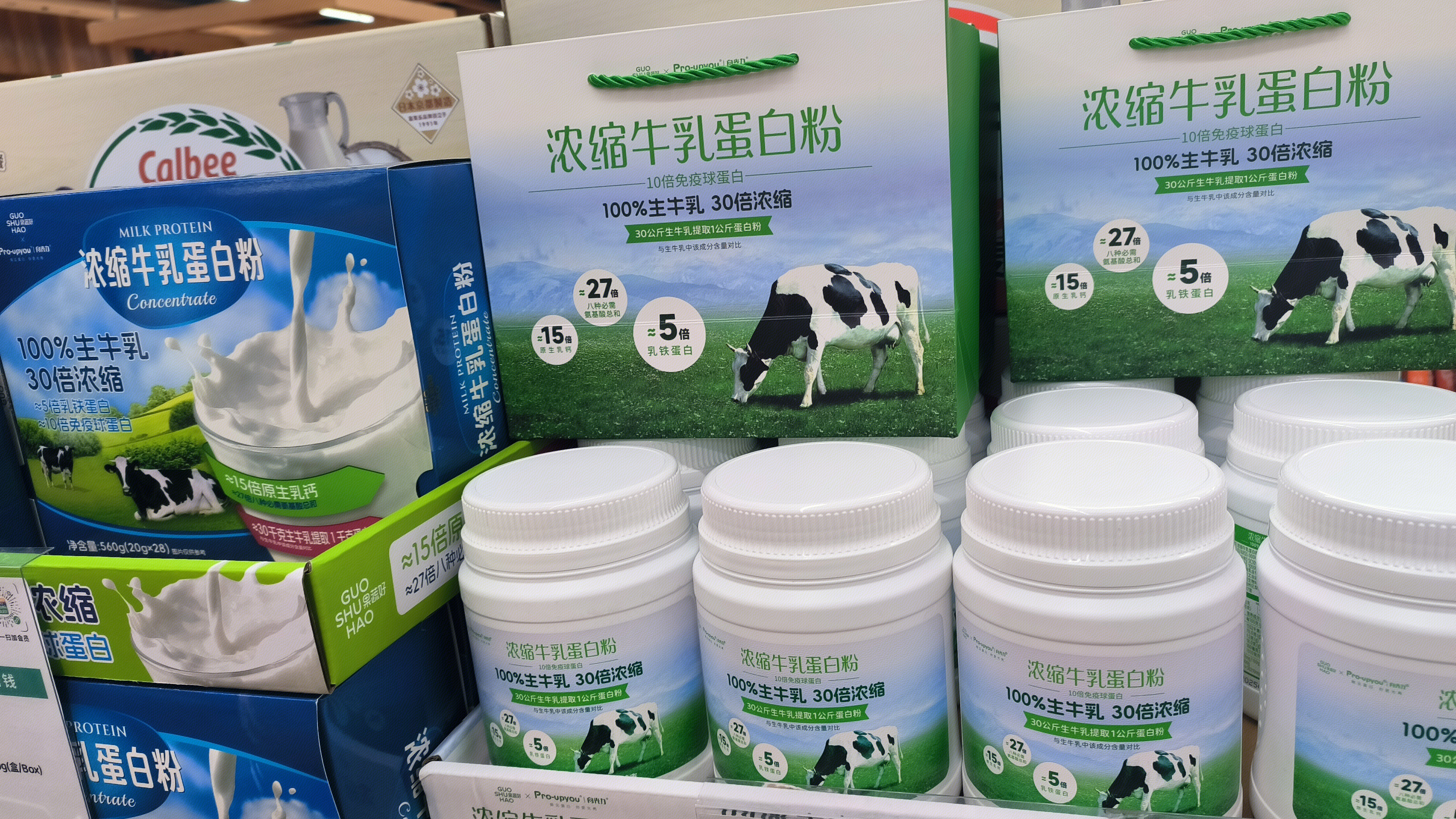 果蔬好 GSH 浓缩牛乳蛋白粉 蛋白粉 营养素增补剂