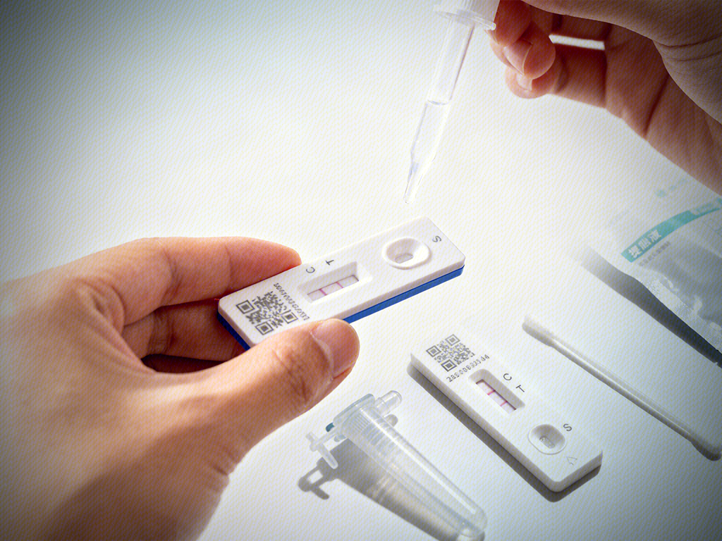 检测试剂 抗原检测 医疗用品 抗原试剂盒检测 阳性 两条红线