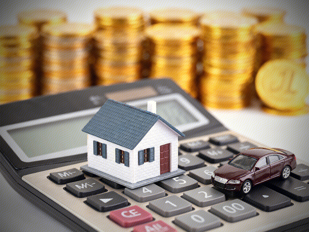 房贷 车贷 抵押 抵押贷款 资产抵押 金币 紫金 汽车模型 房产