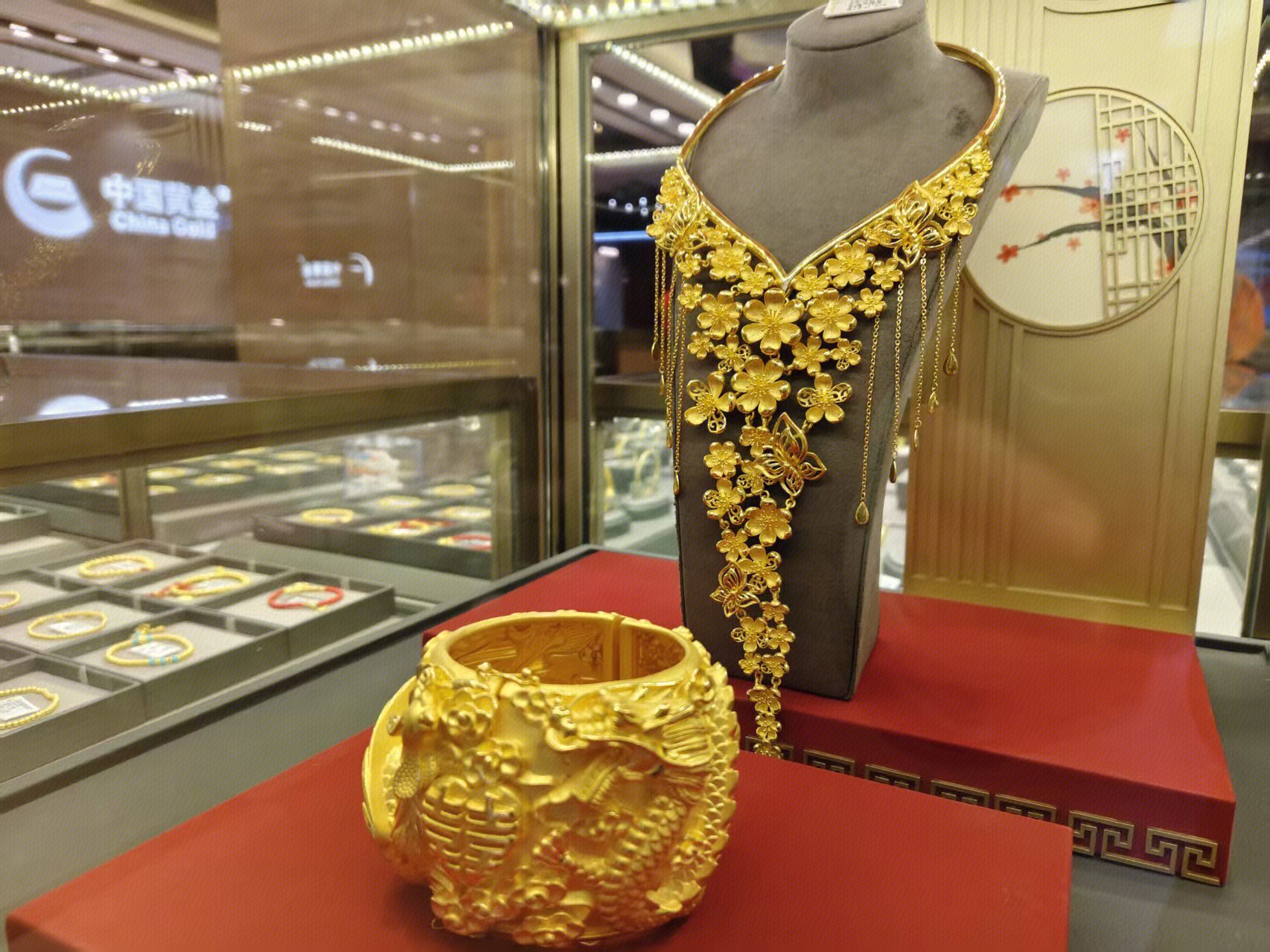 中国黄金 金首饰 黄金项链 黄金首饰 黄金饰品