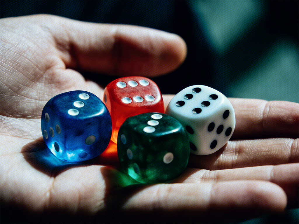 掷骰子 赌注 赌局 市场波动 风险 不稳定性