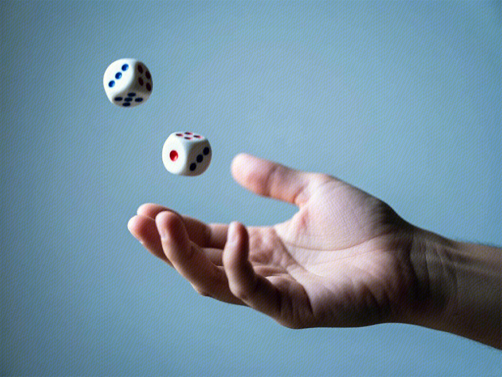 掷骰子 赌注 赌局 市场波动 风险