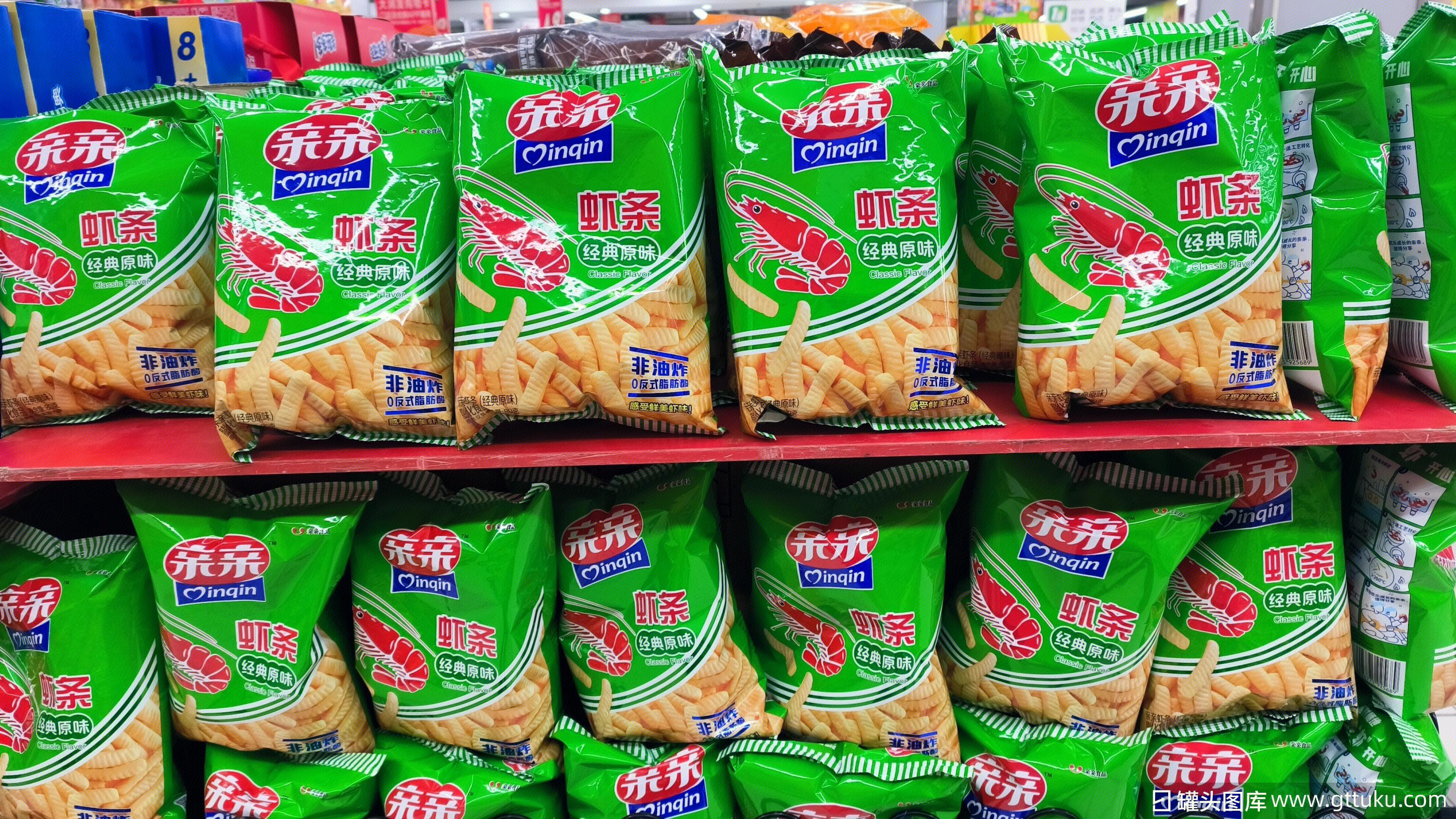 亲亲 亲亲虾条 膨化食品 休闲零食 零嘴