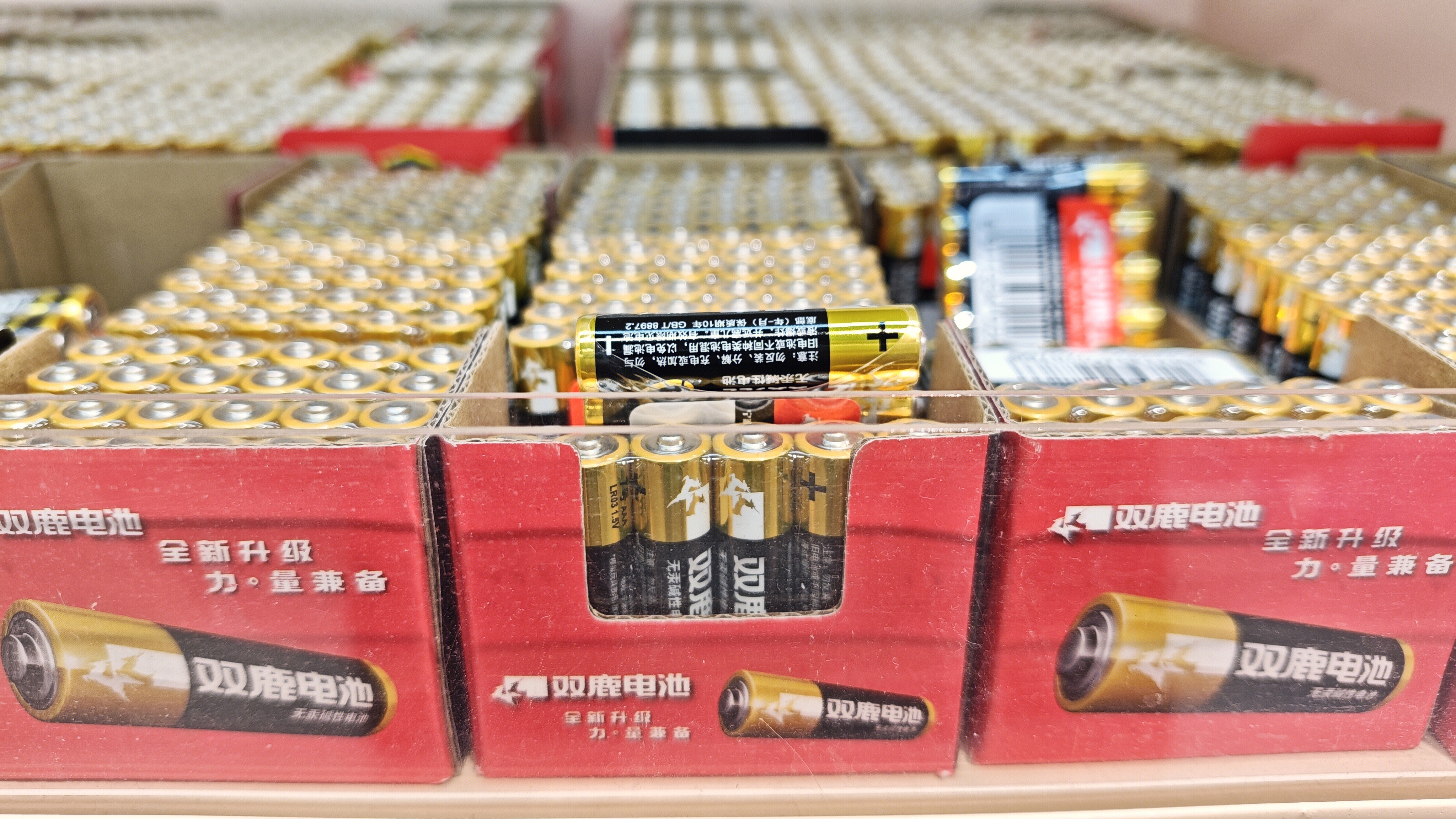 双鹿电池 无汞碱性电池 小型碱性干电池