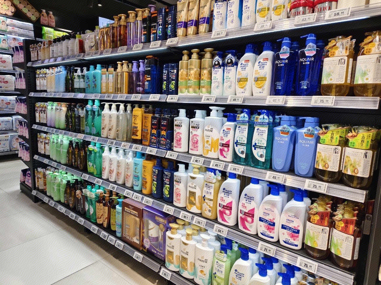 洗护产品 洗头膏 洗发水 海飞丝 欧莱雅 飘柔 洗发套装