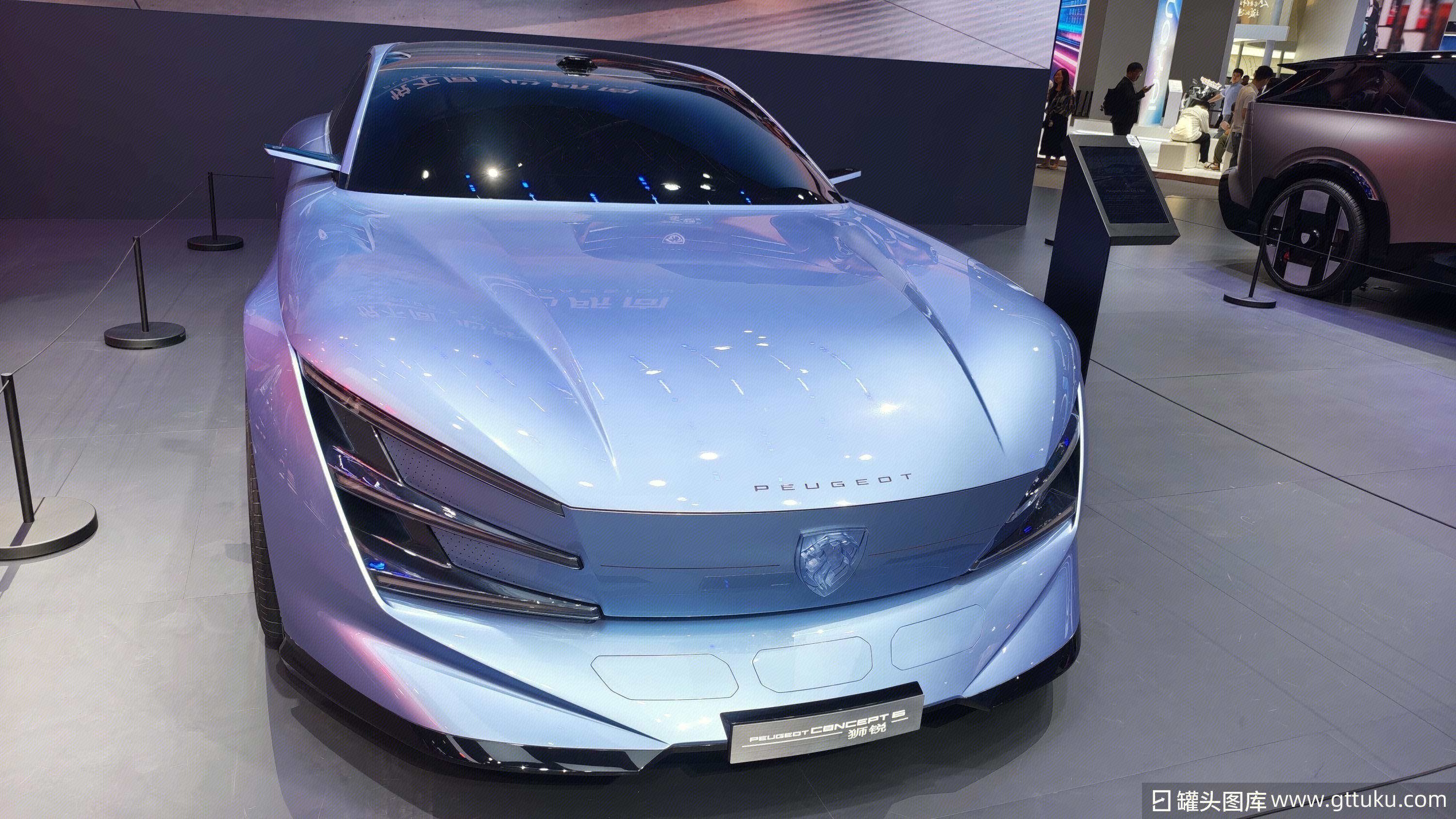 标致Concept8 标志狮锐 轿跑概念车 标致汽车